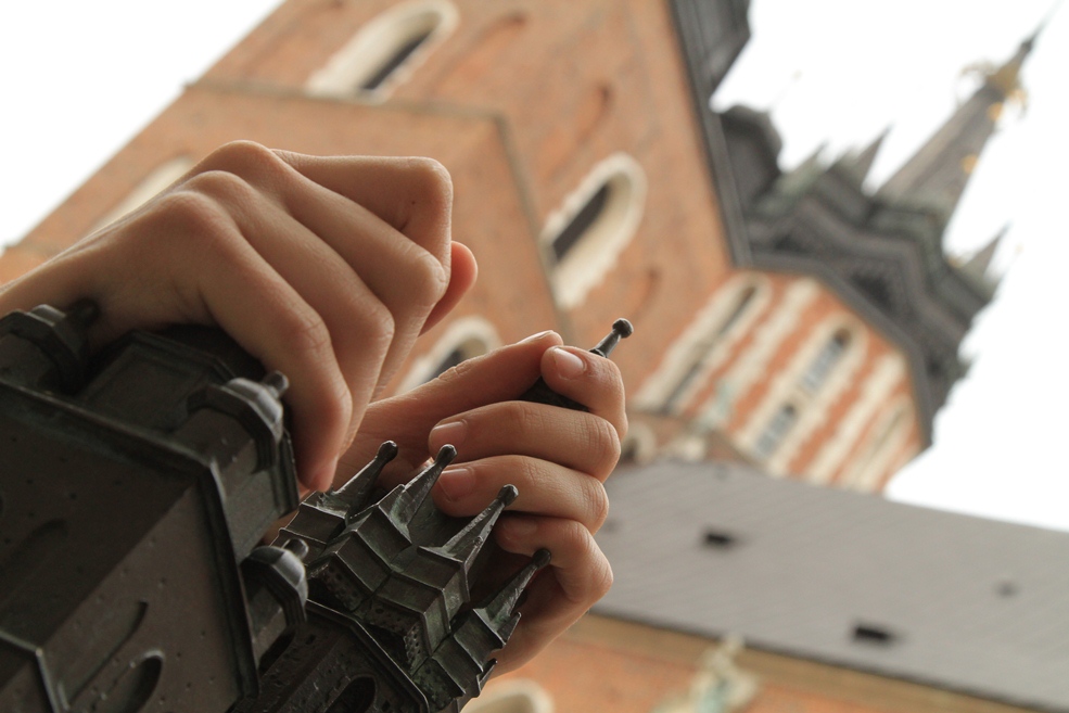 Miniatura zamku na Wawelu